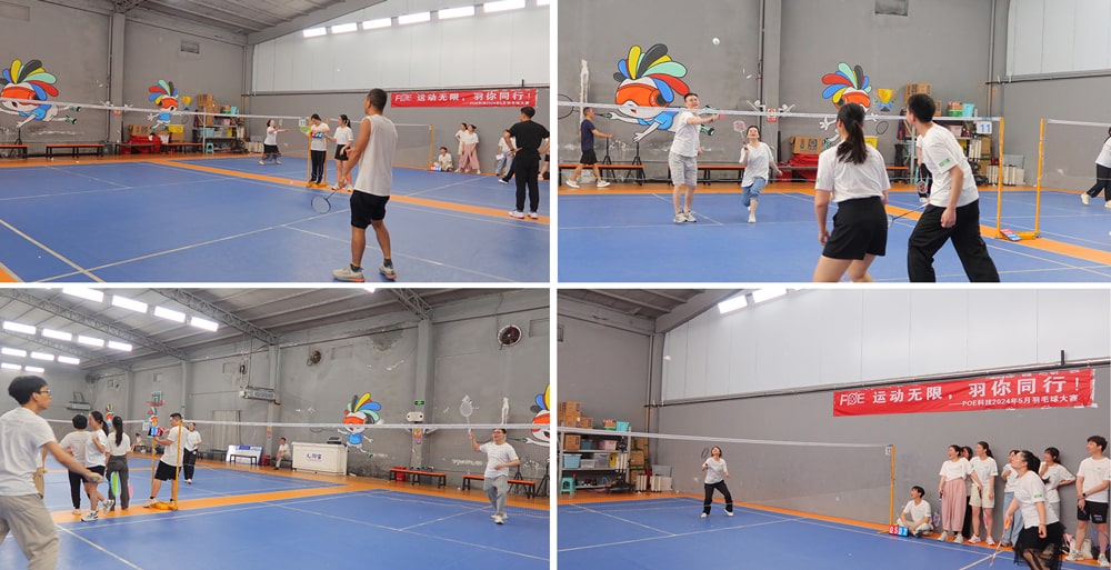 Badminton activities in May 2024