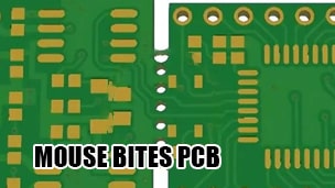 Mouse bites PCB - PCB Panelization