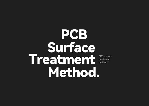 PCB surface treatment method