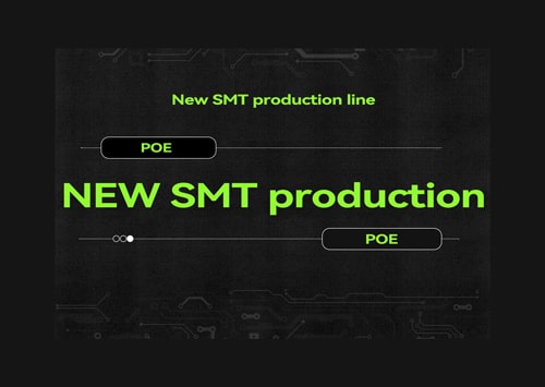 New SMT production line, magnetic levitation patch and nitrogen reflow soldering