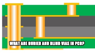 What are buried and blind vias in PCB?