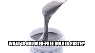 What is halogen-free solder paste?