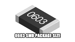 Why is the 0603 SMD package size so popular in the PCB industry?